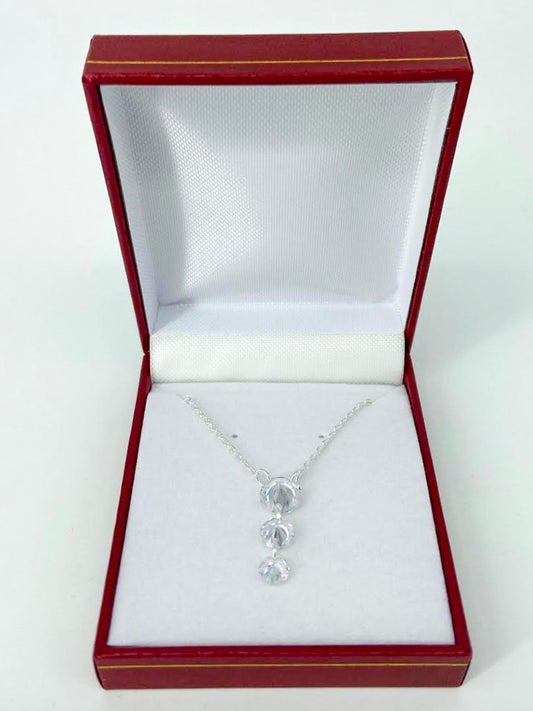 3 Stone Necklace