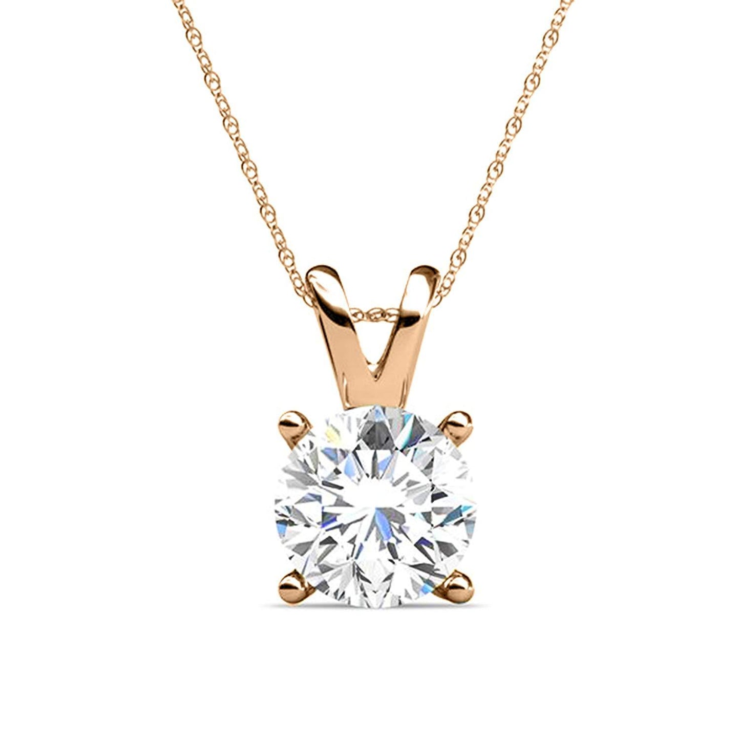 "Hold The Phone" Rose Gold Pendant